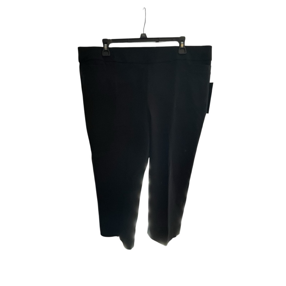 Briggs New York Black Cropped Pants - Picture 1 of 4